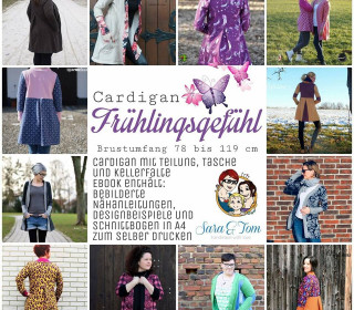 Cardigan Frühlingsgefühl by From heart to needle