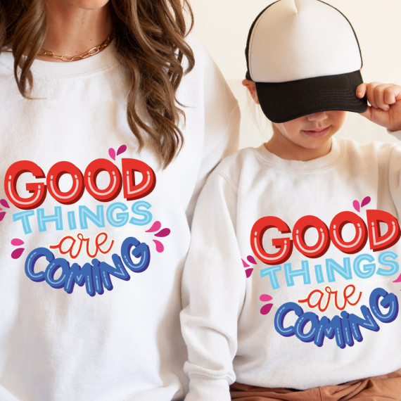 Onkel Bo's Bügelbilder - DIN A4 - Good Things Are Coming - Hamburger Liebe