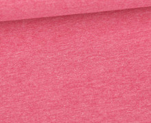 Jersey Smutje - Hell Meliert  - 150cm - Magenta - #384