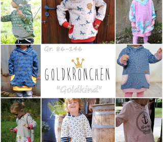 Goldkind Ebook, Hoodie Gr. 86-146