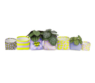 DIY-Nähset - Blumentopf - Utensilo - Neon Summer - studio.mARTinchen - abby and amy