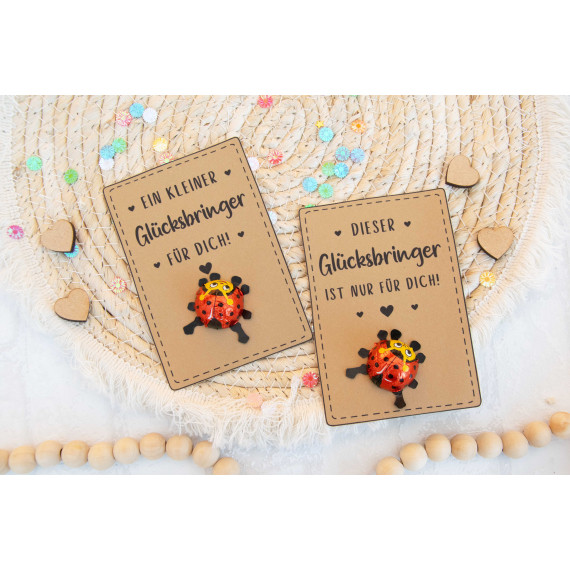 Druckvorlage Glücksbringer, Geschenkidee Glück, Mutmacher, Glücksbringer Vorlage zum Drucken pdf, Mutmacher Bastelvorlage DIY, neujahrskarte