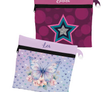 DIY-Nähset - 2 Wetbags - Softshell - Star Appeal & Butterfly Dreams