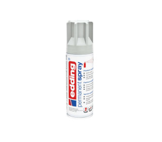 1 Permanentspray - Premium Acryllack - edding 5200 - Lichtgrau Matt (col. 925)