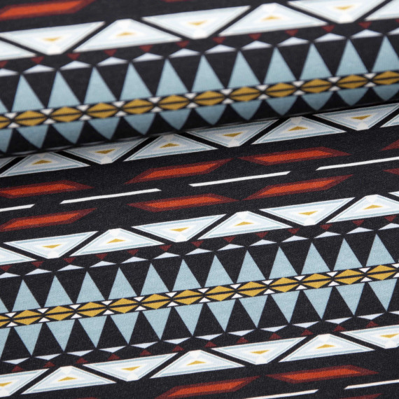 Jersey - Cante Tinza - Ikat - Bunt - Seed & Story