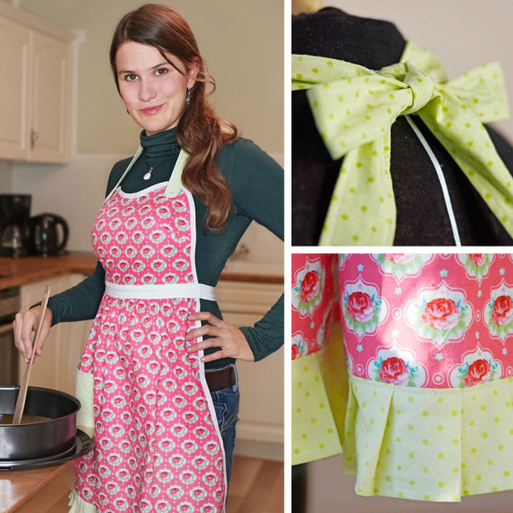 Pattern Vintage cooking apron