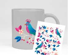 Rub-On Sticker - Spring Birds - Hamburger Liebe - Tante Henni Rubon - vielfältig nutzbar