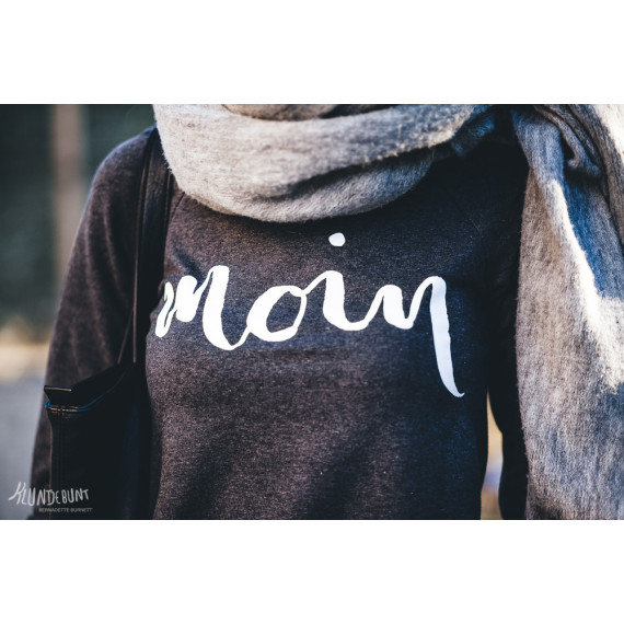 Plotterdatei - Moin Handlettering - kluntjebunt