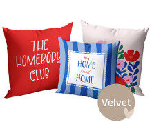 Kissenstoff - DIY - Kissen-Set - The Homebody Club - Velvet - abby and amy