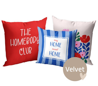 Kissenstoff - DIY - Kissen-Set - The Homebody Club - Velvet - abby and amy