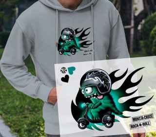 Onkel Bo's Bügelbilder - DIN A4 - Monsta-Cruise - Thorsten Berger