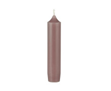 1 kleine Kerze - Kurze Stabkerze - Paraffin - 11cm - Ø 2,2cm  - Coral Almond