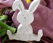 Silikon - Gießform - Osterhase mit Osterei - Ostern - Osterdeko - vielfältig nutzbar