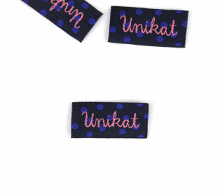 1 Label - Unikat - Schwarz - jojulein design