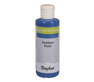 Acrylfarbe - 80ml - Outdoor - Wasserbasis - Rayher - Nachtblau