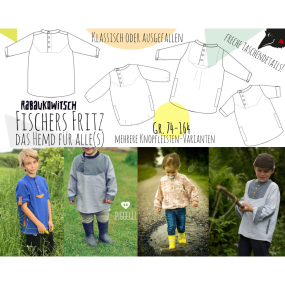 Fischers Fritz Fischerhemd Gr. 74-164 Kombi-Ebook