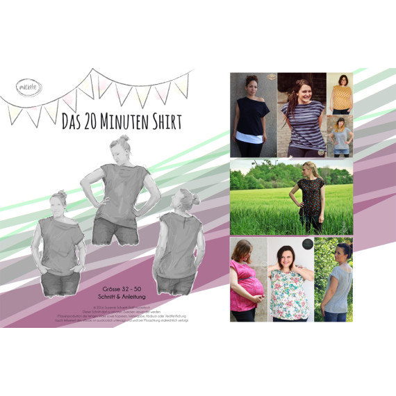 Ebook - Das 20 Minuten Shirt - Grössen 32 – 50
