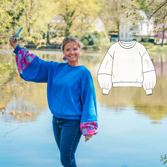 E-Book Pullover "Marbella" Gr. 34 - 60 A4/A0 Einzel- und Mehrgrössenschnitt von Pech und Schwefel , Pech&Schwefel , PechundSchwefel