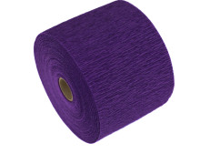 Floristenkrepp - Blumenkrepp - Krepppapier - 1 Band - 10cm x 25m - uni - Lila