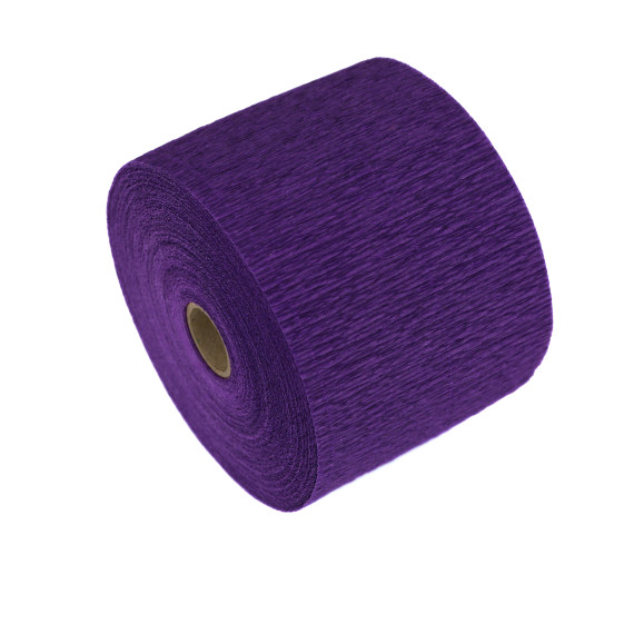 Floristenkrepp - Blumenkrepp - Krepppapier - 1 Band - 10cm x 25m - uni - Lila