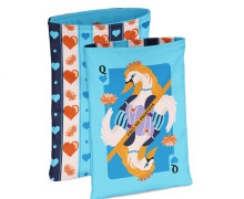 DIY-NÄHSET - Buchtasche - Märchen Spielkarten - Schwanenprinzessin - Queen - Softshell - Kristina Hölzl - abby and amy