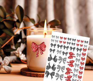 Rub-On Sticker - Schleifchen - Tante Henni Rub-Ons - vielfältig nutzbar