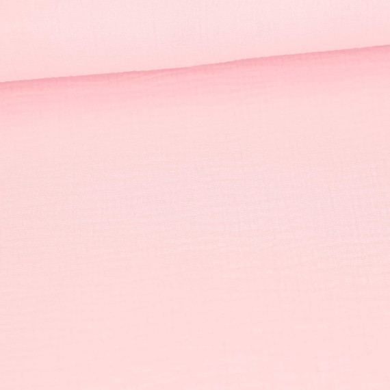 Musselin - Muslin - Uni - Schnuffeltuch - Windeltuch - 150g - Babyrosa
