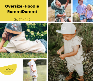 Oversize-Hoodie RemmiDemmi | Gr. 74 - 146