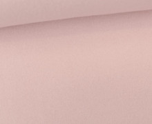 Bio-Baumwoll Fleece - Uni - 145cm - Rosa