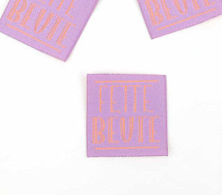 1 XL Label - FETTE BEUTE - Lavendel