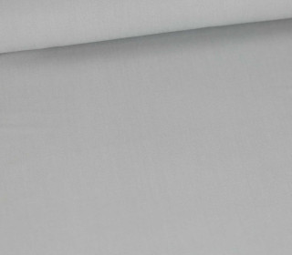 Viskose - Webware - Popeline - Leicht Elastisch - Uni - Hellgrau