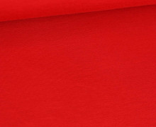 Bambus-Jersey - Uni  - Rot