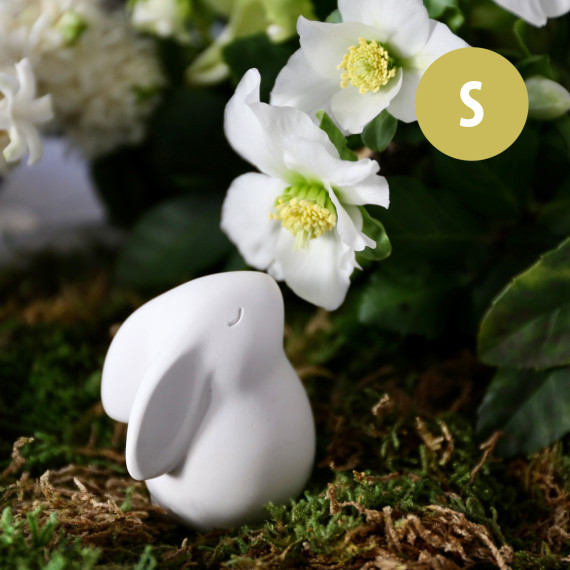 Silikon - Gießform - Schnupperhase - Osterhase - Dekofigur - S - vielfältig nutzbar