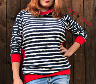 Pullover MissWohlgefühl Schnittmuster und Anleitung