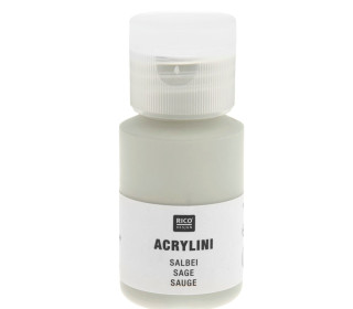 Acrylfarbe - Acrylini - 22ml - Matt - Geruchsarm - Rico Design - Salbei