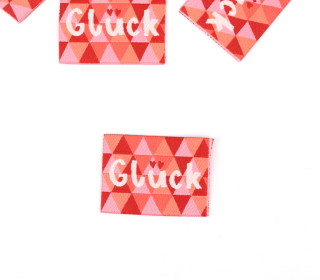 1 Label - Glück - Rottöne - jojulein design
