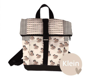 DIY-Nähset - Rucksack - Nepal - Klein - Leopard Gecko - Punkte - abby and amy