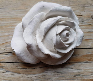 Silikon - Gießform - Blüten - Blumen - Flach - Rose - vielfältig nutzbar