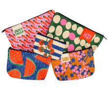 DIY-Nähset - Softshell - Fleece - 5 Wetbags - Summer Fresh - bienvenido colorido - abby and amy