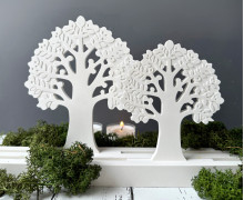 Silikon - Gießform - Matte - Wunderschöne Laubbäume - für Steckleisten - Lichtdeko - vielfältig nutzbar