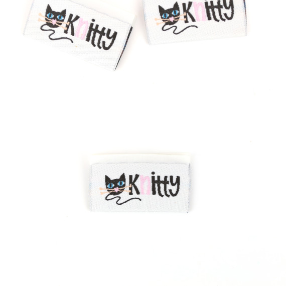 1 Label - knitty - Weiß - Hamburger Liebe