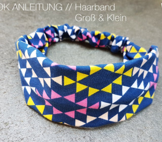 Haarband Groß und Klein // E-Book // Nähanleitung