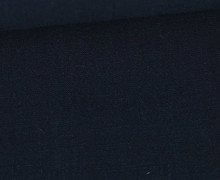 Viskose Leinen - Leinenstoff - Uni - Stahlblau