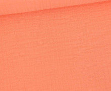 Musselin - Muslin - Uni - Schnuffeltuch - Windeltuch - 150g - Koralle