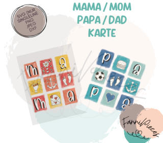 Mama / Papa Karten