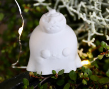 Silikon - Gießform - Mini Gespenst - Geist - Kürbis - auch für Kerzenwachs - vielfältig nutzbar