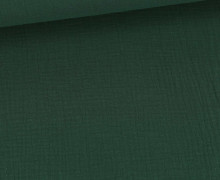 Musselin - Muslin - Double Gauze - Uni - Moosgrün