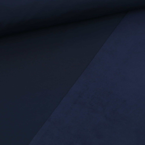 Softshell - Fleece - Uni - 315g - Stahlblau/Stahlblau