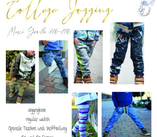 College Jogging Maxi Größe 116-176