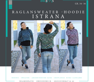 Ebook Raglansweater/Hoodie ISTRANA Gr. 34-56